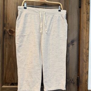 Eddie Bauer Cream Lounge Pants
